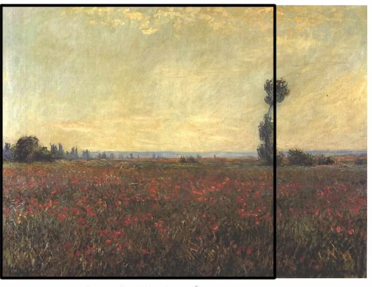 Monet - Das Mohnblumenfeld