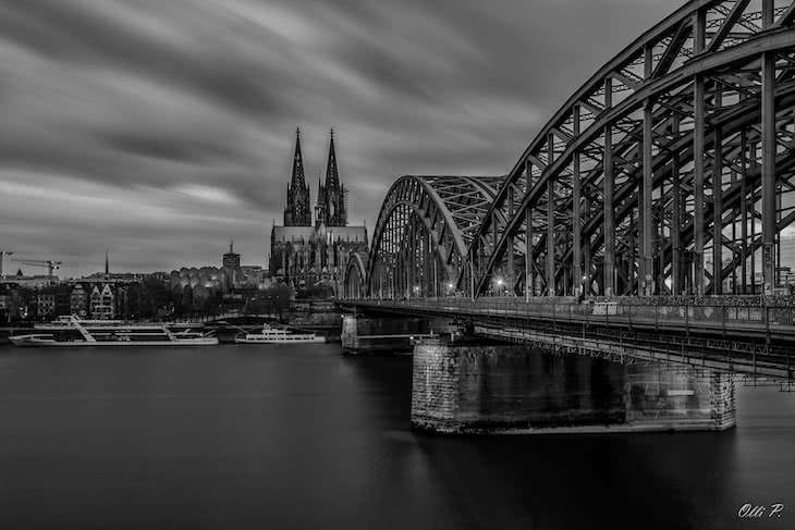 Rheinbrücke/Dom Köln, © Olaf Peuss