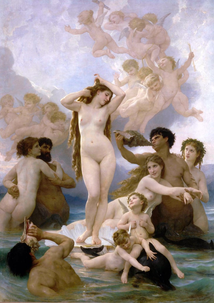 Bouguereau: Die Geburt der Venus